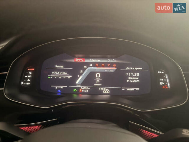 Черный Ауди SQ8, объемом двигателя 4 л и пробегом 54 тыс. км за 86000 $, фото 9 на Automoto.ua