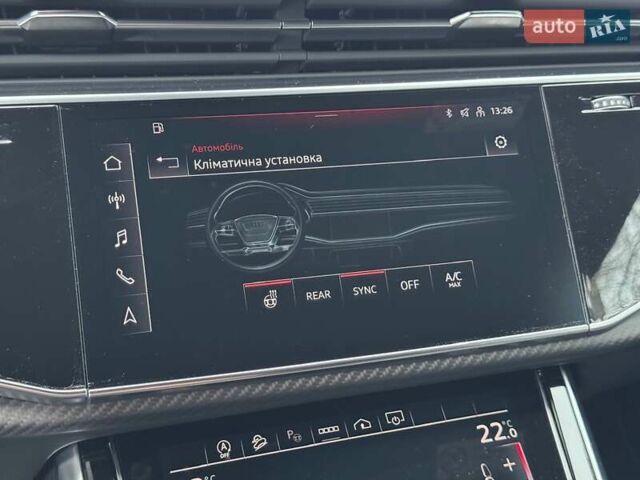 Черный Ауди SQ8, объемом двигателя 4 л и пробегом 9 тыс. км за 128000 $, фото 68 на Automoto.ua