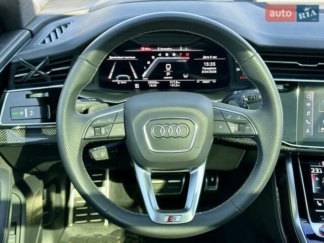 Синий Ауди SQ8, объемом двигателя 4 л и пробегом 33 тыс. км за 94990 $, фото 62 на Automoto.ua