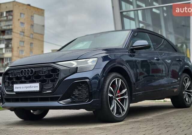 Ауди SQ8 2025 в Хмельницком на Automoto.ua Синий Ауди SQ8, объемом двигателя 4 л и пробегом 15 тыс. км за 143000 $, фото 12 на Automoto.ua