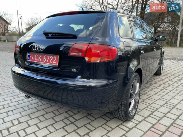 Черный Ауди A3 Sportback, объемом двигателя 1.6 л и пробегом 147 тыс. км за 6999 $, фото 7 на Automoto.ua