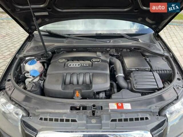 Черный Ауди A3 Sportback, объемом двигателя 1.6 л и пробегом 148 тыс. км за 6799 $, фото 6 на Automoto.ua