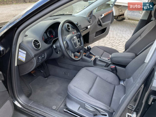 Черный Ауди A3 Sportback, объемом двигателя 1.6 л и пробегом 147 тыс. км за 6999 $, фото 20 на Automoto.ua