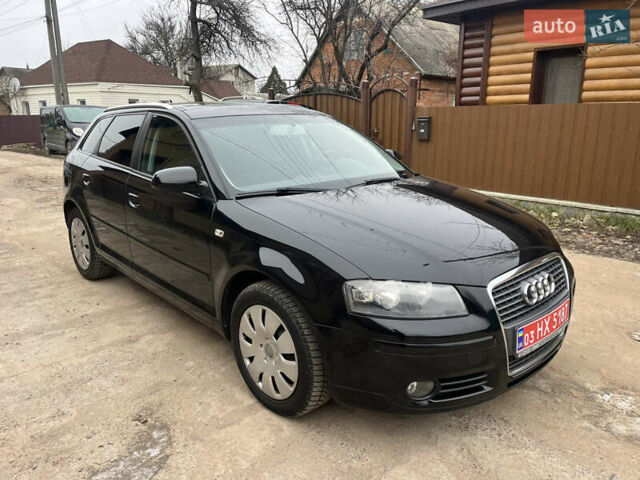 Черный Ауди A3 Sportback, объемом двигателя 1.6 л и пробегом 238 тыс. км за 7350 $, фото 6 на Automoto.ua