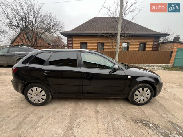 Черный Ауди A3 Sportback, объемом двигателя 1.6 л и пробегом 238 тыс. км за 7350 $, фото 9 на Automoto.ua