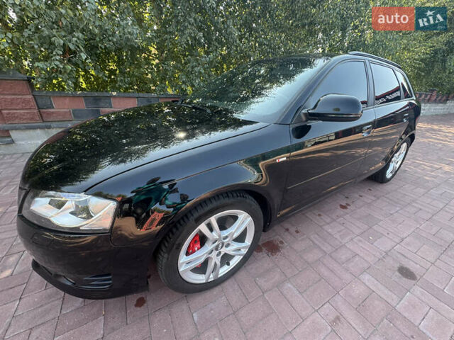 Черный Ауди A3 Sportback, объемом двигателя 1.98 л и пробегом 226 тыс. км за 9500 $, фото 2 на Automoto.ua