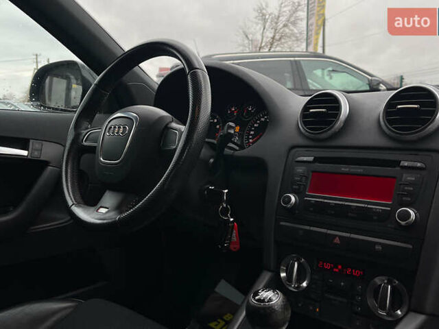 Черный Ауди A3 Sportback, объемом двигателя 2 л и пробегом 188 тыс. км за 8999 $, фото 18 на Automoto.ua