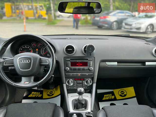 Черный Ауди A3 Sportback, объемом двигателя 2 л и пробегом 188 тыс. км за 9500 $, фото 11 на Automoto.ua