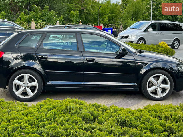 Черный Ауди A3 Sportback, объемом двигателя 2 л и пробегом 188 тыс. км за 9500 $, фото 7 на Automoto.ua