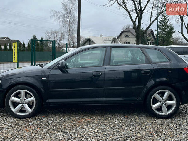 Черный Ауди A3 Sportback, объемом двигателя 2 л и пробегом 188 тыс. км за 8999 $, фото 4 на Automoto.ua