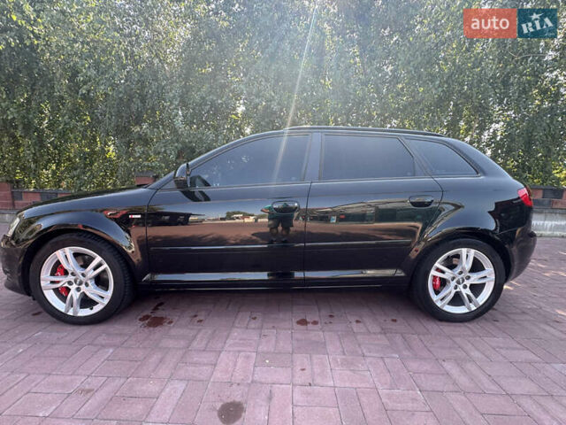 Черный Ауди A3 Sportback, объемом двигателя 1.98 л и пробегом 226 тыс. км за 9500 $, фото 3 на Automoto.ua