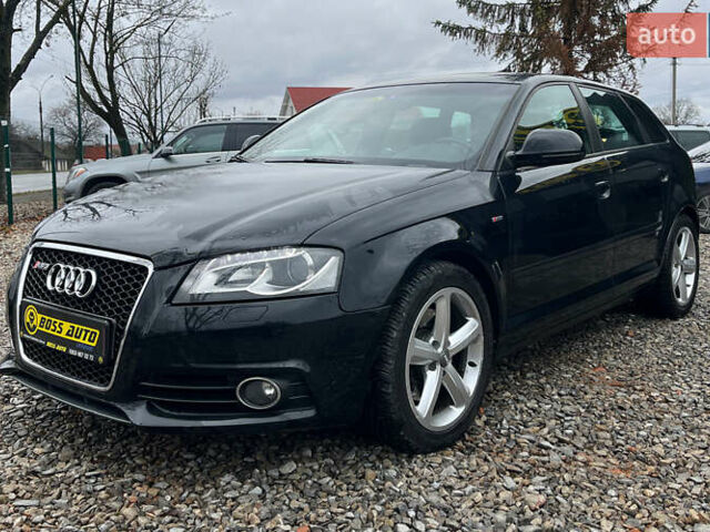 Черный Ауди A3 Sportback, объемом двигателя 2 л и пробегом 188 тыс. км за 8999 $, фото 3 на Automoto.ua
