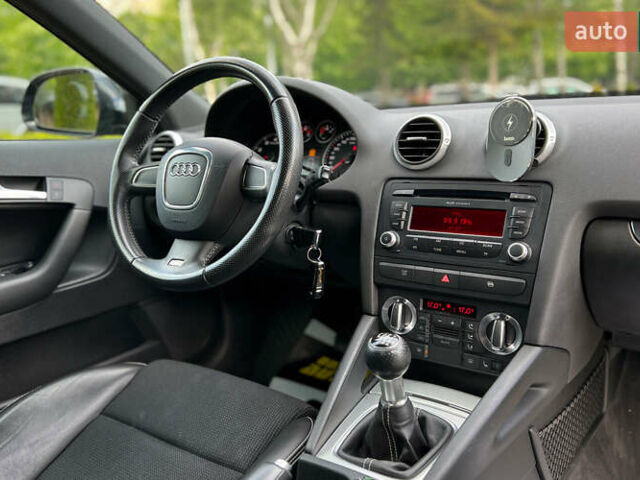 Черный Ауди A3 Sportback, объемом двигателя 2 л и пробегом 188 тыс. км за 9500 $, фото 9 на Automoto.ua