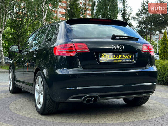 Черный Ауди A3 Sportback, объемом двигателя 2 л и пробегом 188 тыс. км за 9500 $, фото 4 на Automoto.ua