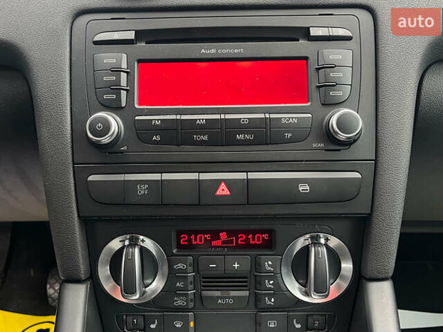 Черный Ауди A3 Sportback, объемом двигателя 2 л и пробегом 188 тыс. км за 8999 $, фото 13 на Automoto.ua