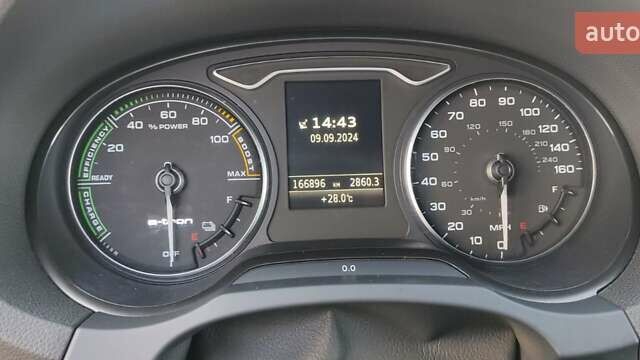 Черный Ауди A3 Sportback, объемом двигателя 1.4 л и пробегом 167 тыс. км за 13500 $, фото 12 на Automoto.ua