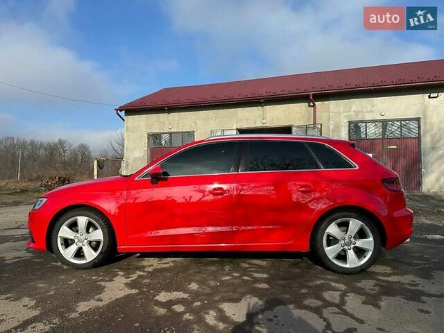 Ауди A3 Sportback 2015 в Черновцах на Automoto.ua Красный Ауди A3 Sportback, объемом двигателя 1.4 л и пробегом 140 тыс. км за 12700 $, фото 2 на Automoto.ua