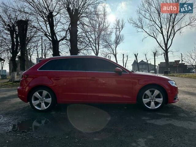 Ауди A3 Sportback 2015 в Черновцах на Automoto.ua Красный Ауди A3 Sportback, объемом двигателя 1.4 л и пробегом 140 тыс. км за 12700 $, фото 7 на Automoto.ua