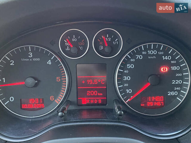 Сірий Ауді A3 Sportback, об'ємом двигуна 2 л та пробігом 291 тис. км за 5300 $, фото 12 на Automoto.ua