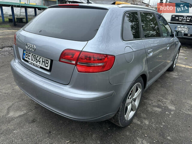 Серый Ауди A3 Sportback, объемом двигателя 2 л и пробегом 325 тыс. км за 9000 $, фото 6 на Automoto.ua