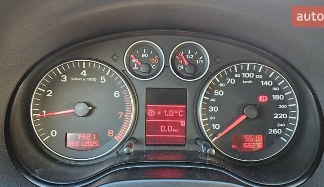 Сірий Ауді A3 Sportback, об'ємом двигуна 1.4 л та пробігом 168 тис. км за 6800 $, фото 9 на Automoto.ua