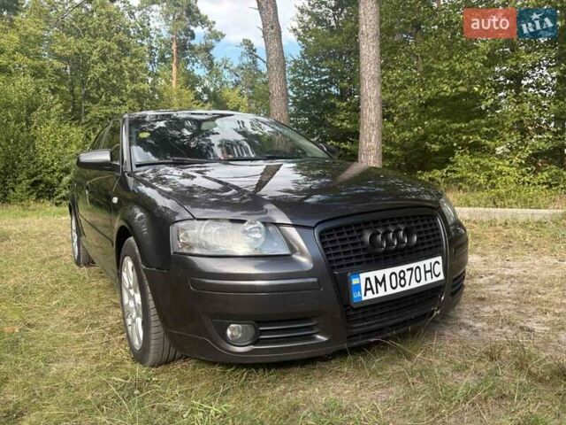 Серый Ауди A3 Sportback, объемом двигателя 1.8 л и пробегом 317 тыс. км за 6850 $, фото 2 на Automoto.ua