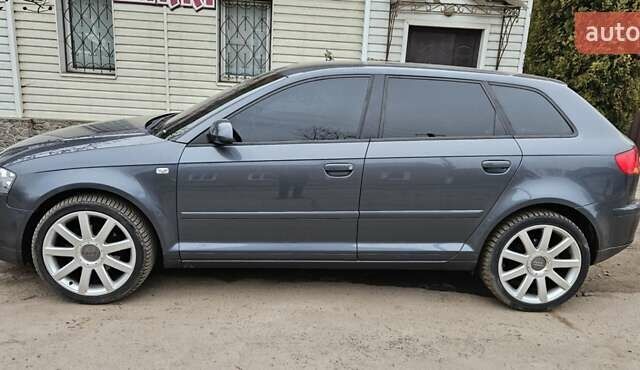 Сірий Ауді A3 Sportback, об'ємом двигуна 1.4 л та пробігом 168 тис. км за 6800 $, фото 5 на Automoto.ua