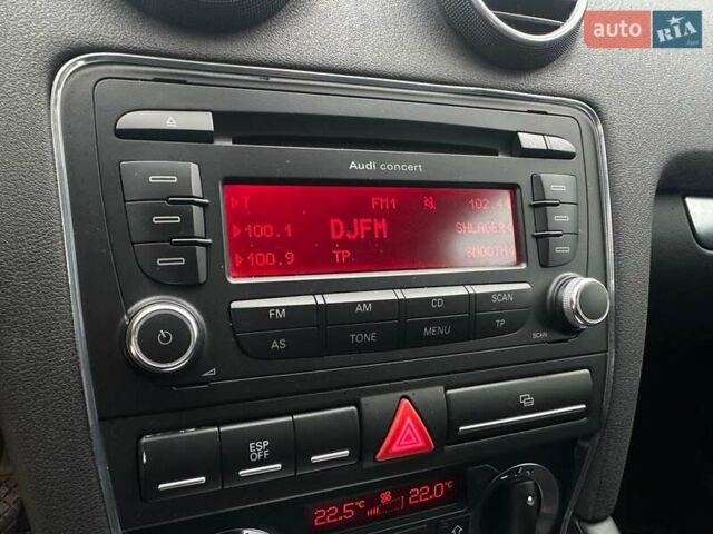 Серый Ауди A3 Sportback, объемом двигателя 1.4 л и пробегом 216 тыс. км за 6350 $, фото 12 на Automoto.ua