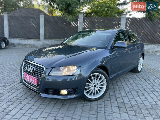 Серый Ауди A3 Sportback, объемом двигателя 1.4 л и пробегом 227 тыс. км за 7999 $, фото 2 на Automoto.ua