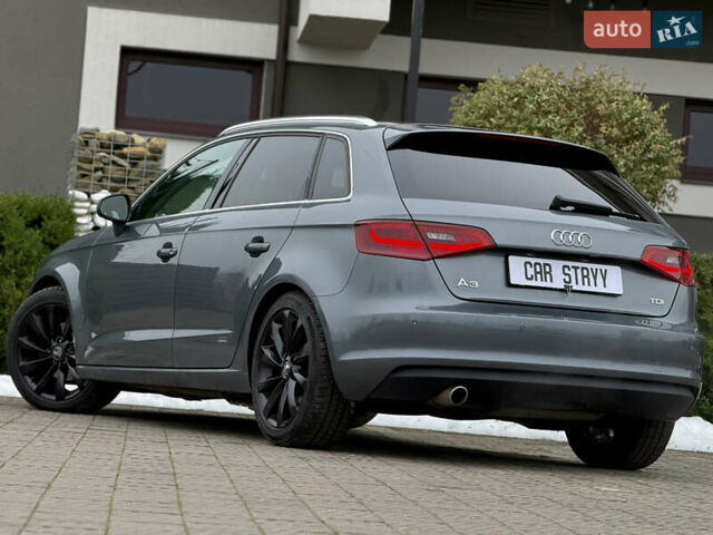Сірий Ауді A3 Sportback, об'ємом двигуна 1.6 л та пробігом 176 тис. км за 14999 $, фото 24 на Automoto.ua