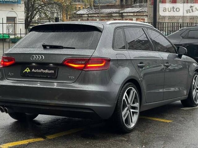 Серый Ауди A3 Sportback, объемом двигателя 2 л и пробегом 91 тыс. км за 20700 $, фото 12 на Automoto.ua