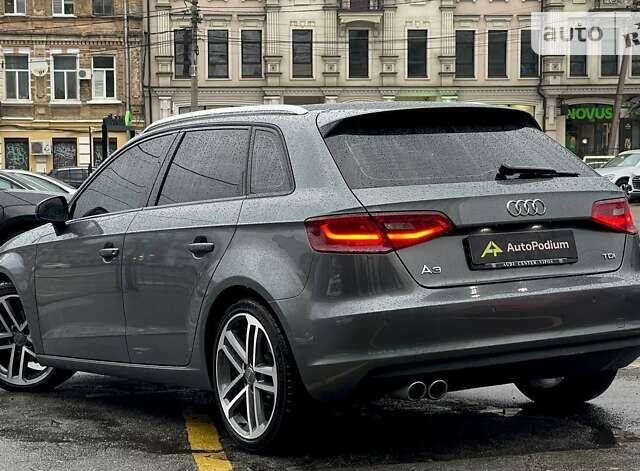 Сірий Ауді A3 Sportback, об'ємом двигуна 2 л та пробігом 91 тис. км за 20700 $, фото 6 на Automoto.ua