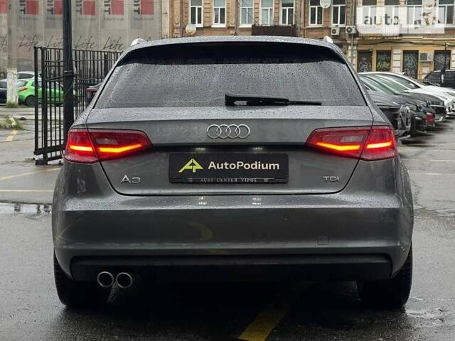 Сірий Ауді A3 Sportback, об'ємом двигуна 2 л та пробігом 91 тис. км за 20700 $, фото 9 на Automoto.ua