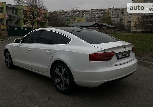 Белый Ауди A5 Sportback, объемом двигателя 2 л и пробегом 234 тыс. км за 12000 $, фото 4 на Automoto.ua