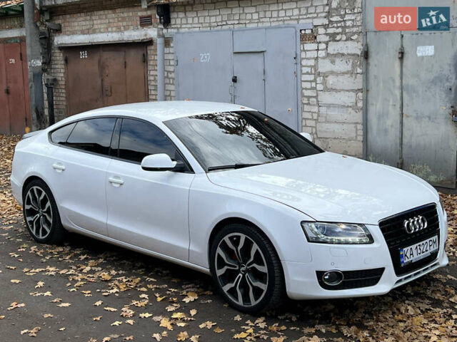 Белый Ауди A5 Sportback, объемом двигателя 2 л и пробегом 194 тыс. км за 9900 $, фото 15 на Automoto.ua
