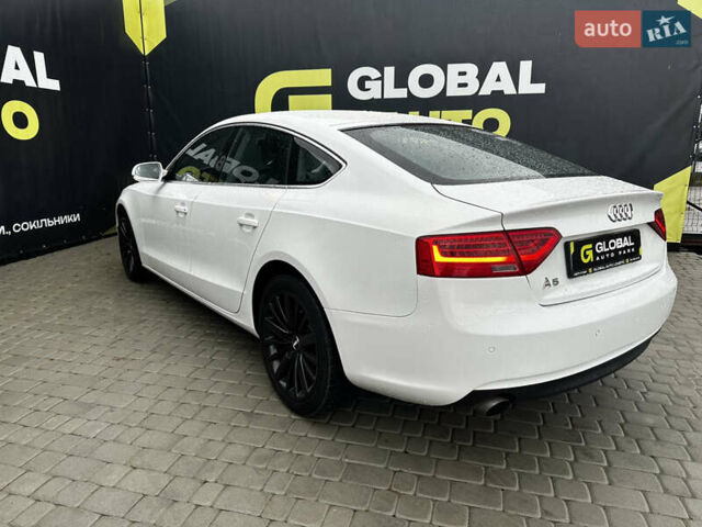 Білий Ауді A5 Sportback, об'ємом двигуна 1.8 л та пробігом 136 тис. км за 10950 $, фото 4 на Automoto.ua