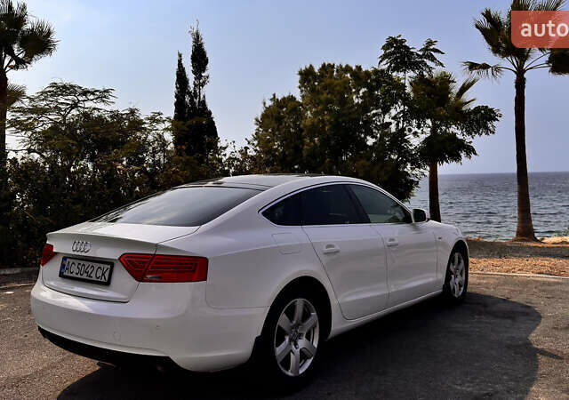 Ауді A5 Sportback 2012 у Києві на Automoto.ua Білий Ауді A5 Sportback, об'ємом двигуна 1.8 л та пробігом 248 тис. км за 12800 $, фото 5 на Automoto.ua