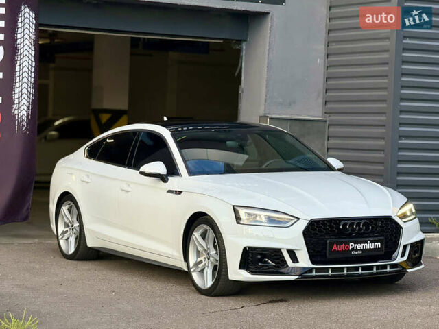 Белый Ауди A5 Sportback, объемом двигателя 2 л и пробегом 42 тыс. км за 28000 $, фото 4 на Automoto.ua