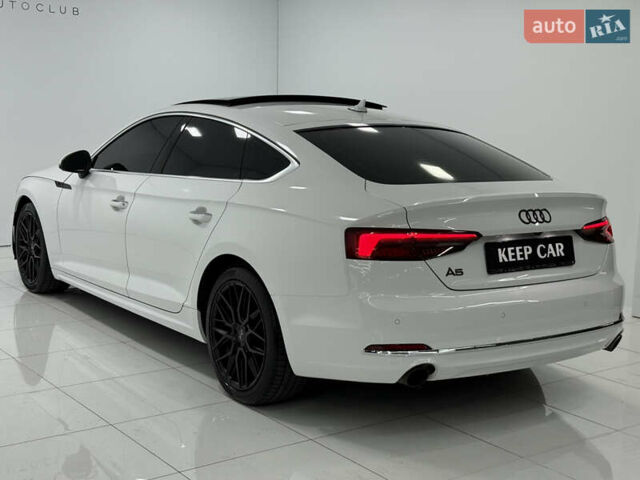 Білий Ауді A5 Sportback, об'ємом двигуна 2 л та пробігом 102 тис. км за 28900 $, фото 13 на Automoto.ua