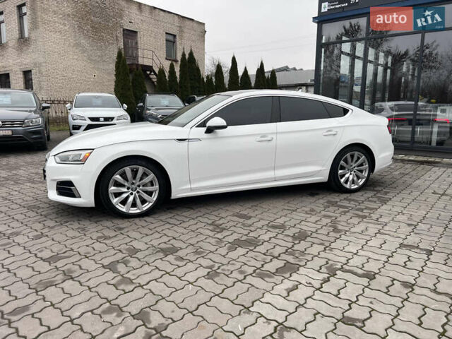 Белый Ауди A5 Sportback, объемом двигателя 2 л и пробегом 212 тыс. км за 19990 $, фото 8 на Automoto.ua