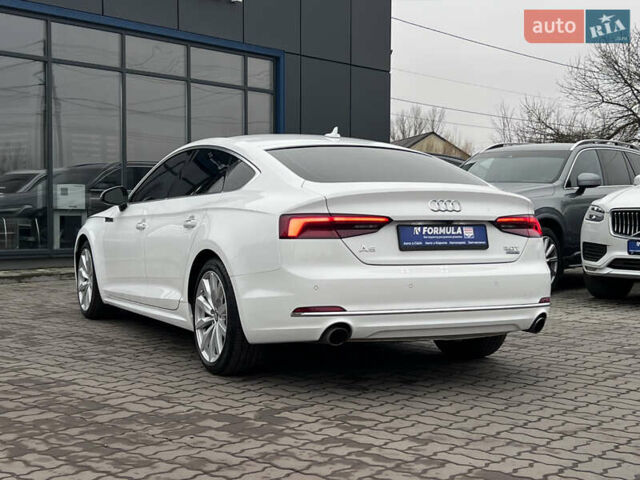 Белый Ауди A5 Sportback, объемом двигателя 2 л и пробегом 212 тыс. км за 19990 $, фото 49 на Automoto.ua
