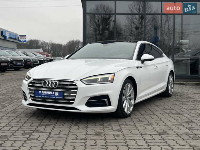 Белый Ауди A5 Sportback, объемом двигателя 2 л и пробегом 212 тыс. км за 19990 $, фото 7 на Automoto.ua