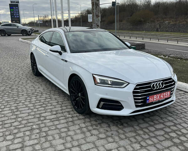 Білий Ауді A5 Sportback, об'ємом двигуна 2 л та пробігом 52 тис. км за 31900 $, фото 11 на Automoto.ua