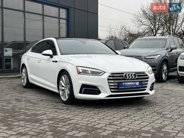 Белый Ауди A5 Sportback, объемом двигателя 2 л и пробегом 212 тыс. км за 19990 $, фото 3 на Automoto.ua