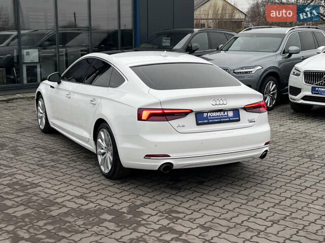 Белый Ауди A5 Sportback, объемом двигателя 2 л и пробегом 212 тыс. км за 19990 $, фото 48 на Automoto.ua