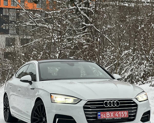 Білий Ауді A5 Sportback, об'ємом двигуна 2 л та пробігом 52 тис. км за 31900 $, фото 27 на Automoto.ua