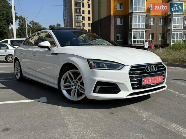 Белый Ауди A5 Sportback, объемом двигателя 2 л и пробегом 113 тыс. км за 29000 $, фото 2 на Automoto.ua