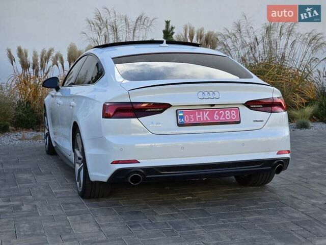 Белый Ауди A5 Sportback, объемом двигателя 2 л и пробегом 45 тыс. км за 25500 $, фото 22 на Automoto.ua
