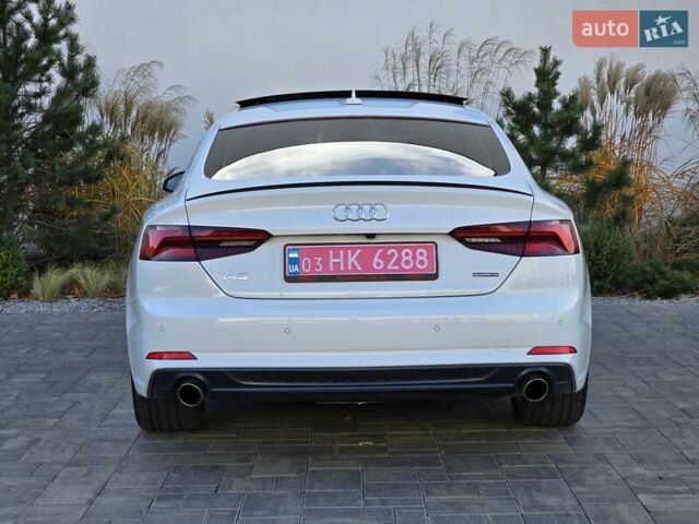 Белый Ауди A5 Sportback, объемом двигателя 2 л и пробегом 45 тыс. км за 25500 $, фото 21 на Automoto.ua