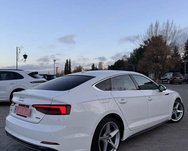 Белый Ауди A5 Sportback, объемом двигателя 2 л и пробегом 61 тыс. км за 28000 $, фото 5 на Automoto.ua